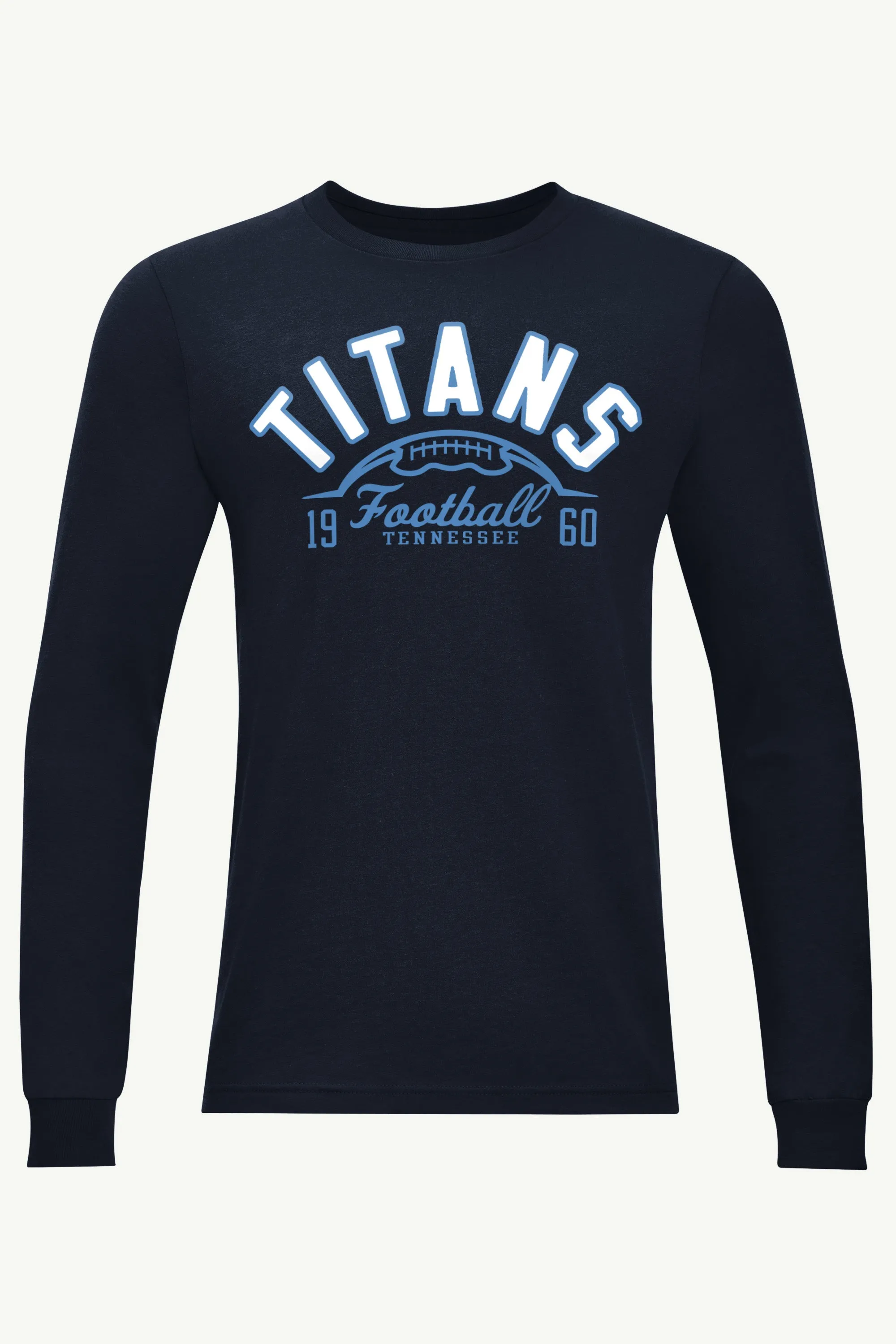 MENS TENNESSEE TITANS HALF BALL LONG SLEEVE T SHIRT sold by Starter