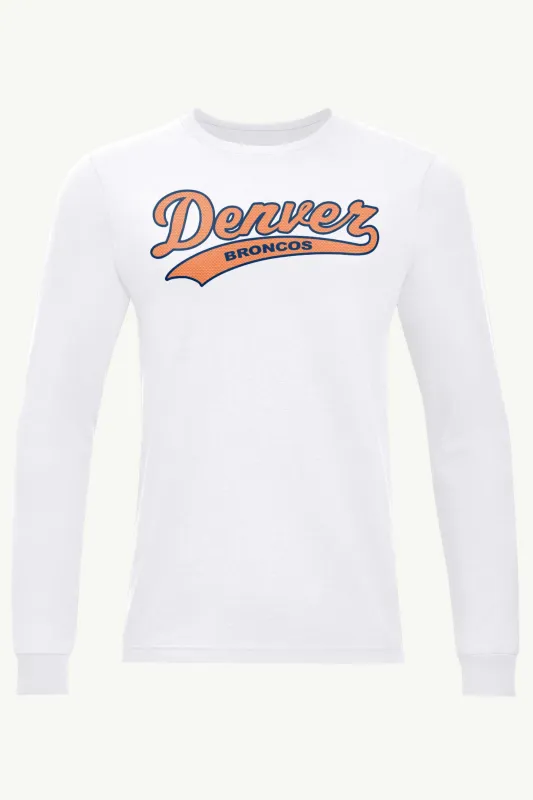 MENS DENVER BRONCOS TAILSWEEP LONG SLEEVE T SHIRT sold by Starter