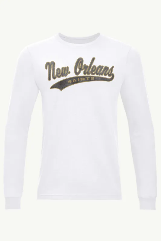MENS NEW ORLEANS SAINTS TAILSWEEP LONG SLEEVE T SHIRT sold by Starter