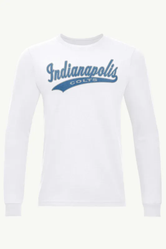 MENS INDIANAPOLIS COLTS TAILSWEEP LONG SLEEVE T SHIRT sold by Starter