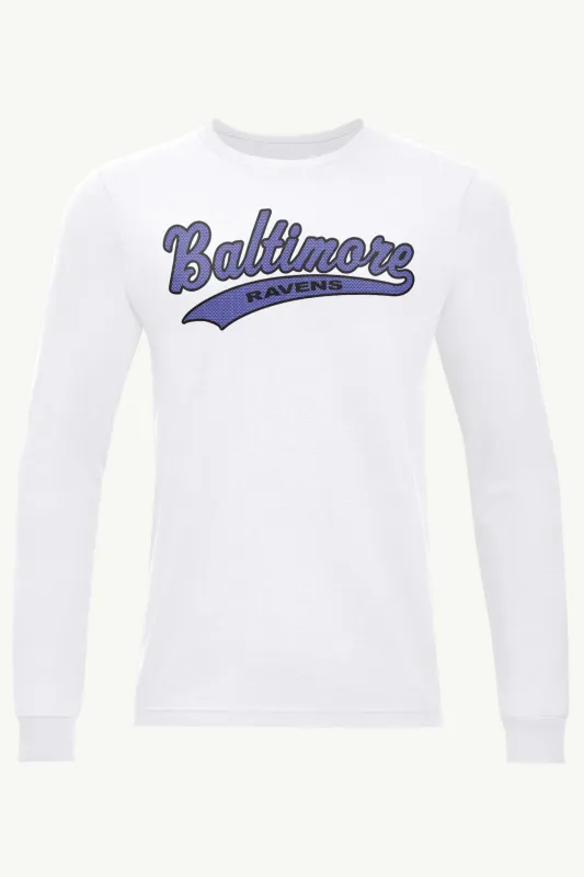 MENS BALTIMORE RAVENS TAILSWEEP LONG SLEEVE T SHIRT sold by Starter