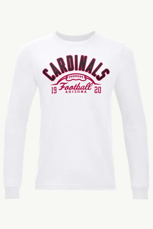 MENS ARIZONA CARDINALS HALF BALL LONG SLEEVE T SHIRT sold by Starter