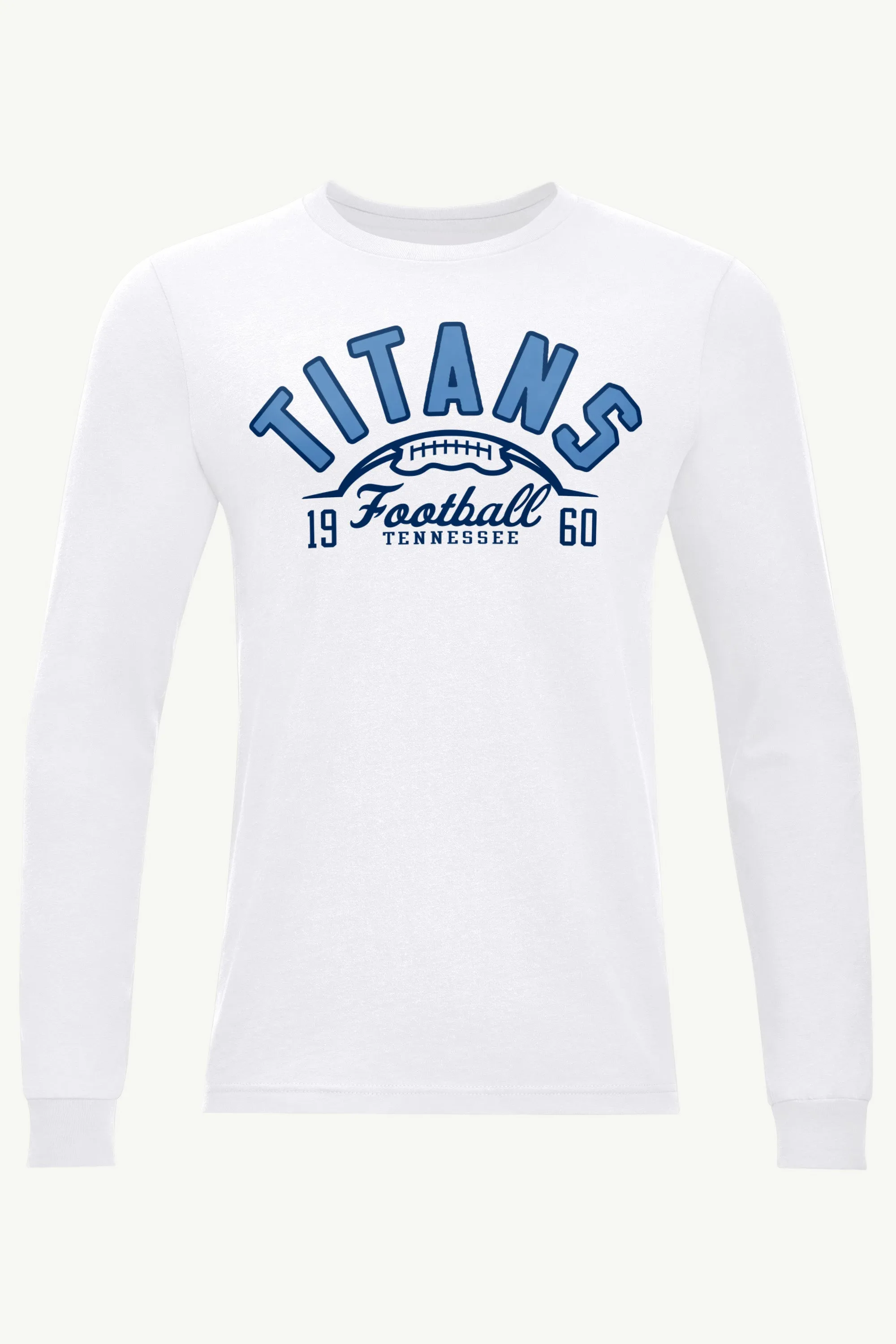 MENS TENNESSEE TITANS HALF BALL LONG SLEEVE T SHIRT sold by Starter