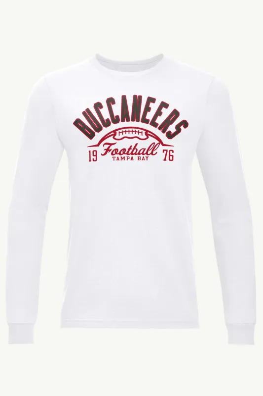 MENS TAMPA BAY BUCCANEERS HALF BALL LONG SLEEVE T SHIRT sold by Starter