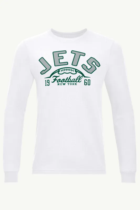 MENS NEW YORK JETS HALF BALL LONG SLEEVE T SHIRT sold by Starter