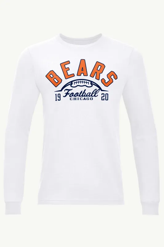 MENS CHICAGO BEARS HALF BALL LONG SLEEVE T SHIRT sold by Starter
