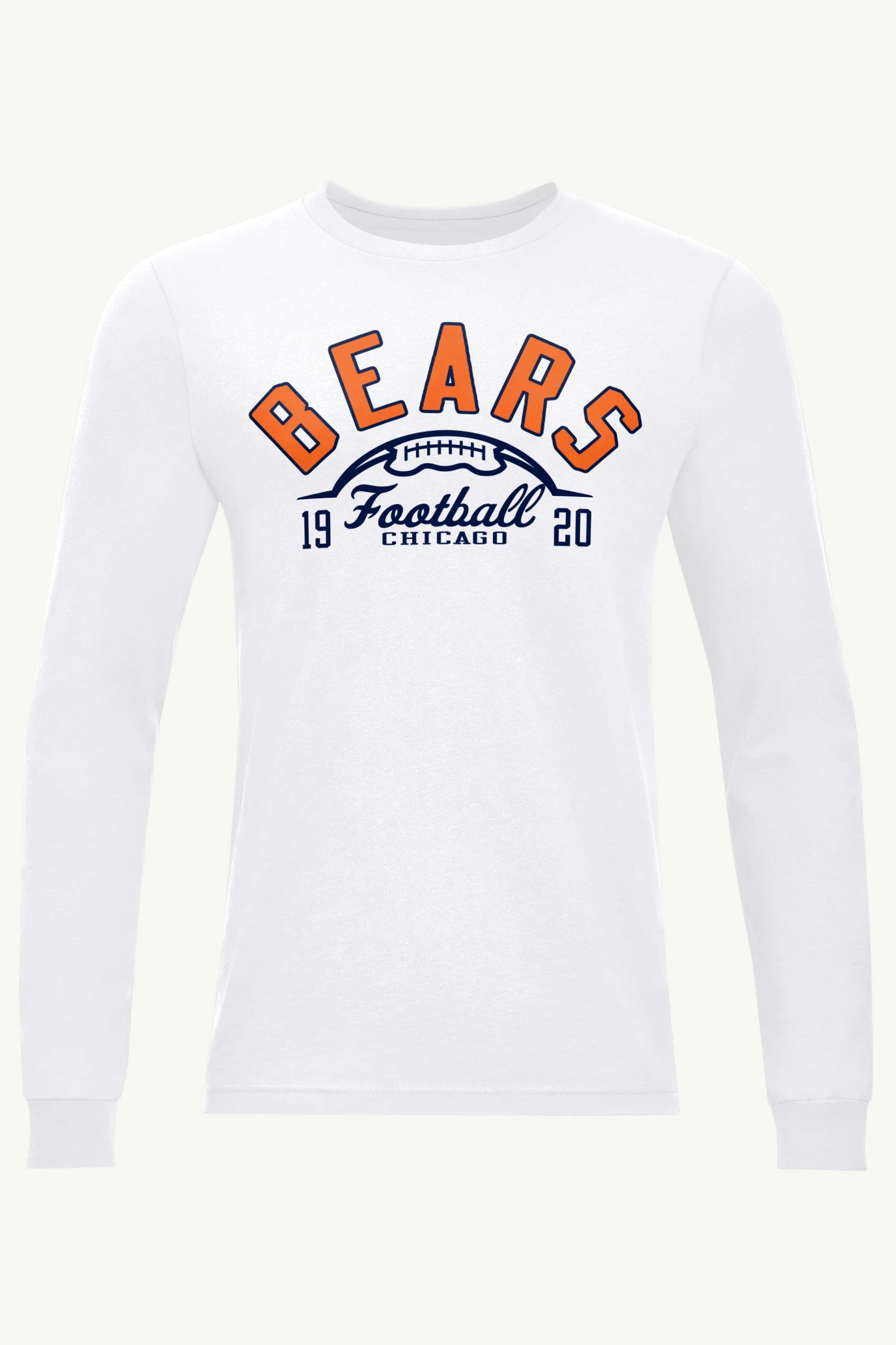 MENS CHICAGO BEARS HALF BALL LONG SLEEVE T SHIRT sold by Starter