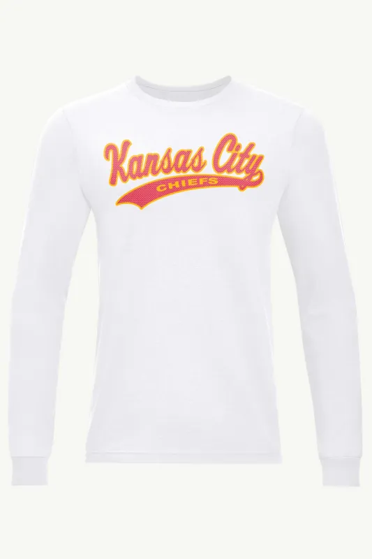 MENS KANSAS CITY CHIEFS TAILSWEEP LONG SLEEVE T SHIRT sold by Starter