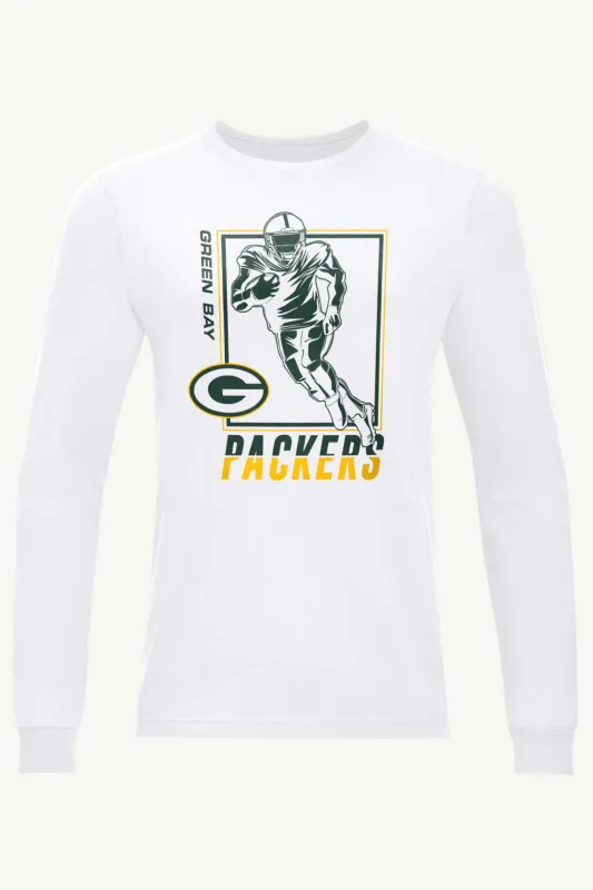 MENS GREEN BAY PACKERS PLAYER GRID LONG SLEEVE T SHIRT sold by Starter