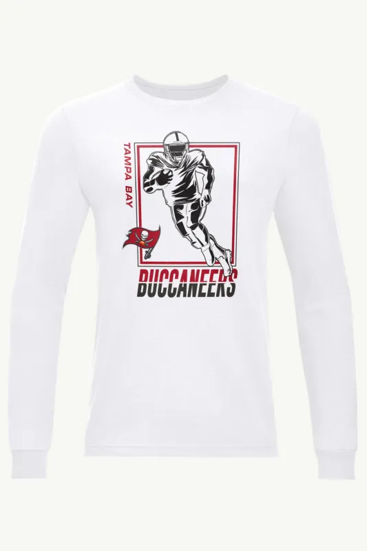 MENS TAMPA BAY BUCCANEERS PLAYER GRID LONG SLEEVE T SHIRT sold by Starter