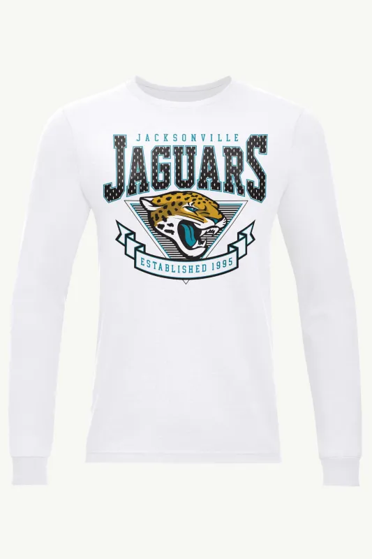 MENS JACKSONVILLE JAGUARS 80's INSPIRED LONG SLEEVE T SHIRT sold by Starter