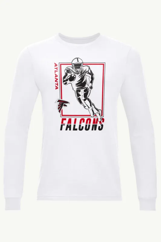 MENS ATLANTA FALCONS PLAYER GRID LONG SLEEVE T SHIRT sold by Starter