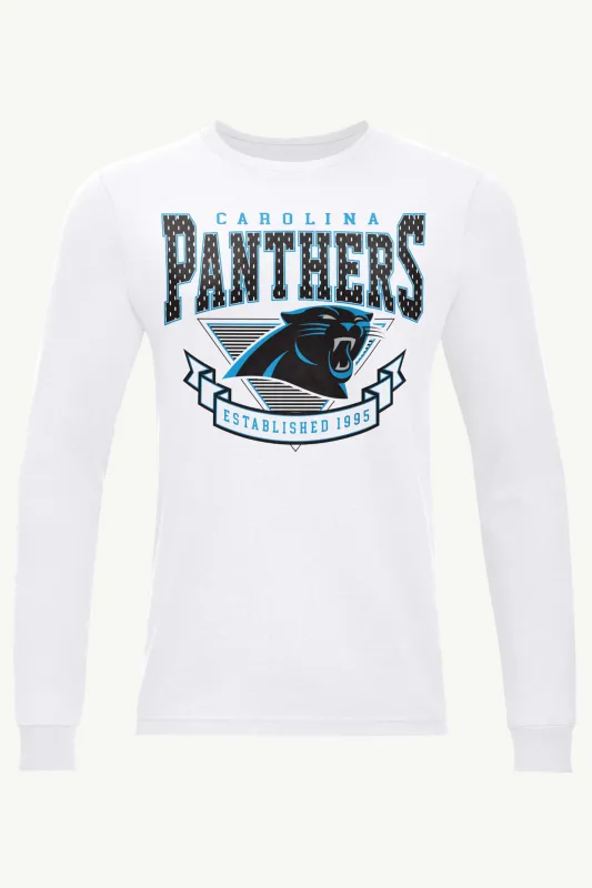 MENS CAROLINA PANTHERS 80's INSPIRED LONG SLEEVE T SHIRT sold by Starter