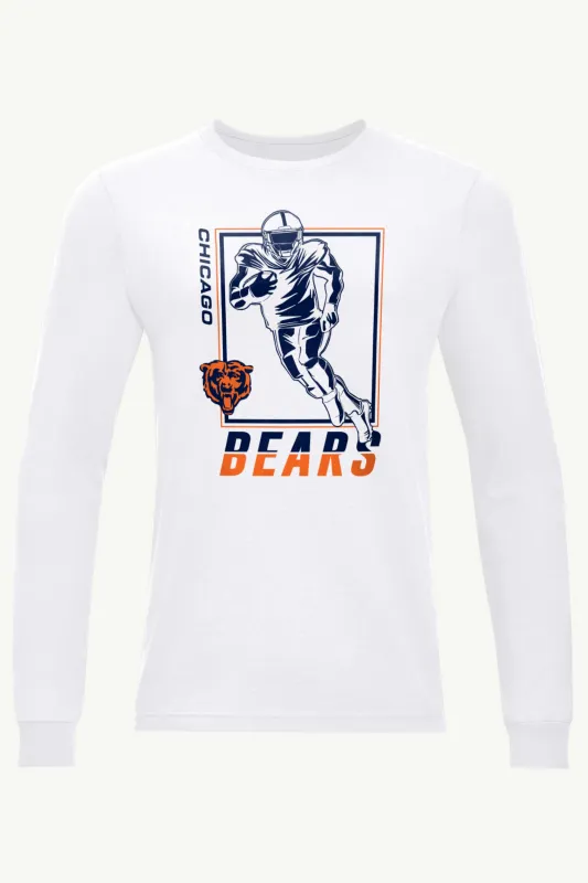 MENS CHICAGO BEARS PLAYER GRID LONG SLEEVE T SHIRT sold by Starter