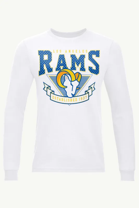 MENS LOS ANGELES RAMS 80's INSPIRED LONG SLEEVE T SHIRT sold by Starter