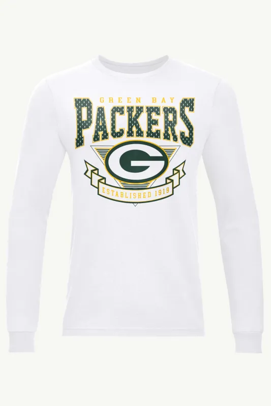 MENS GREEN BAY PACKERS 80's INSPIRED LONG SLEEVE T SHIRT sold by Starter