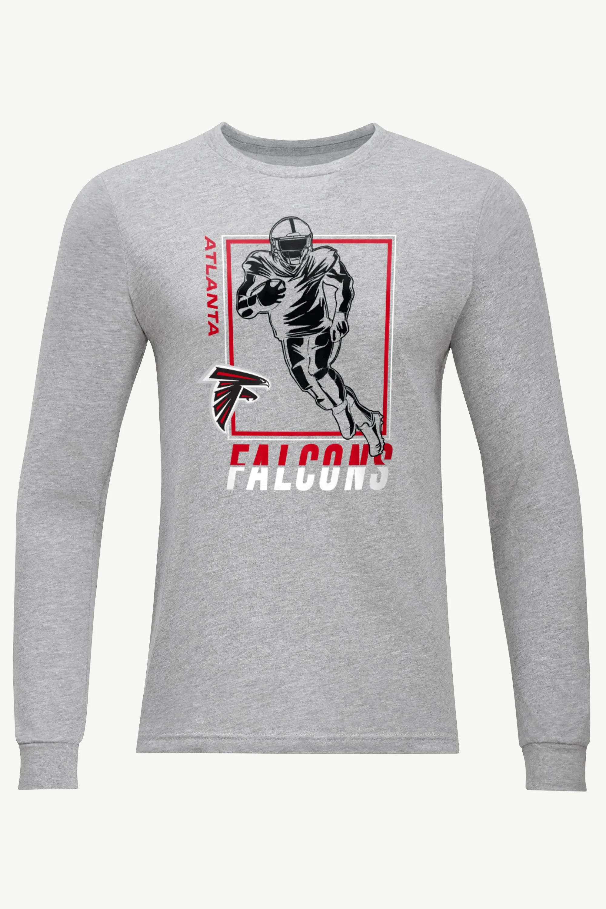 MENS ATLANTA FALCONS PLAYER GRID LONG SLEEVE T SHIRT sold by Starter