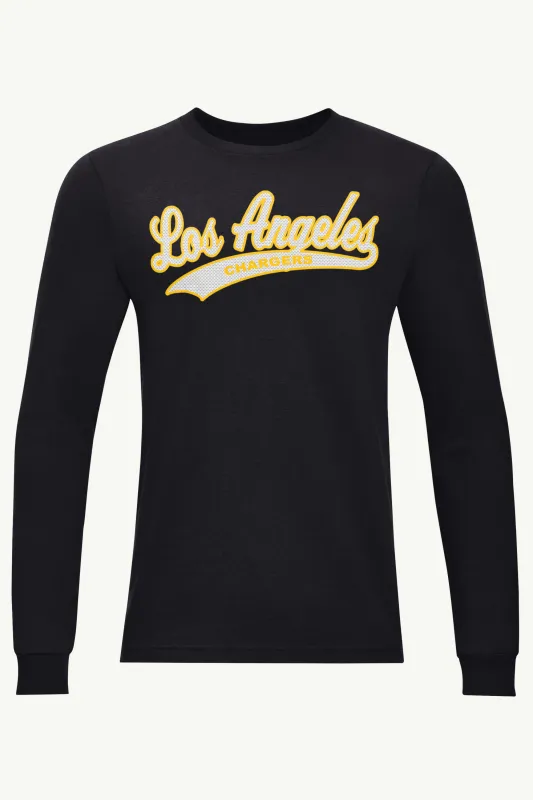 MENS LOS ANGELES CHARGERS TAILSWEEP LONG SLEEVE T SHIRT sold by Starter