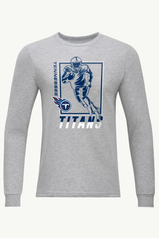 MENS TENNESSEE TITANS PLAYER GRID LONG SLEEVE T SHIRT sold by Starter