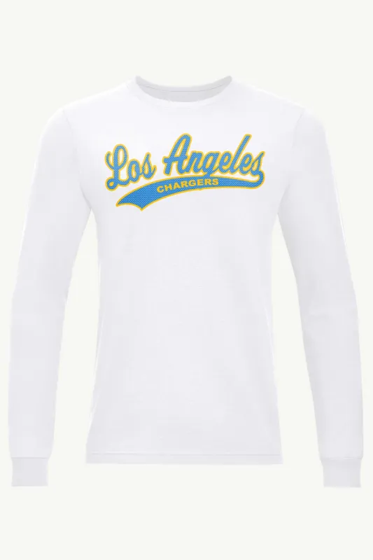 MENS LOS ANGELES CHARGERS TAILSWEEP LONG SLEEVE T SHIRT sold by Starter