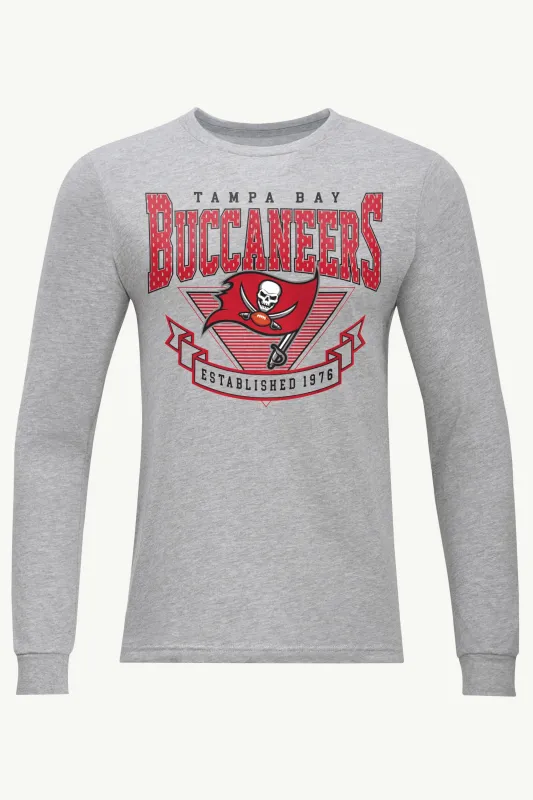 MENS TAMPA BAY BUCCANEERS 80's INSPIRED LONG SLEEVE T SHIRT sold by Starter