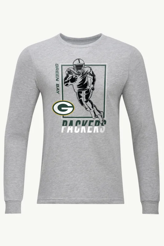 MENS GREEN BAY PACKERS PLAYER GRID LONG SLEEVE T SHIRT sold by Starter