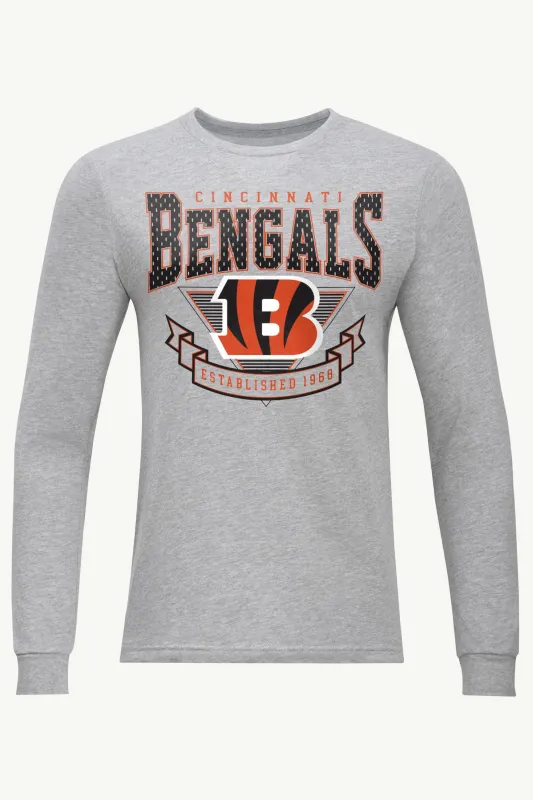 MENS CINCINATTI BENGALS 80's INSPIRED LONG SLEEVE T SHIRT sold by Starter