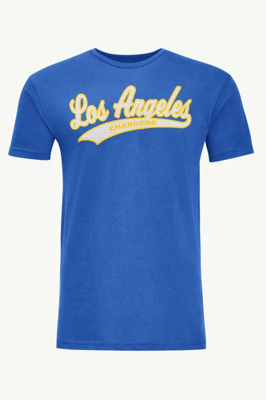 MENS LOS ANGELES CHARGERS TAILSWEEP T SHIRT sold by Starter