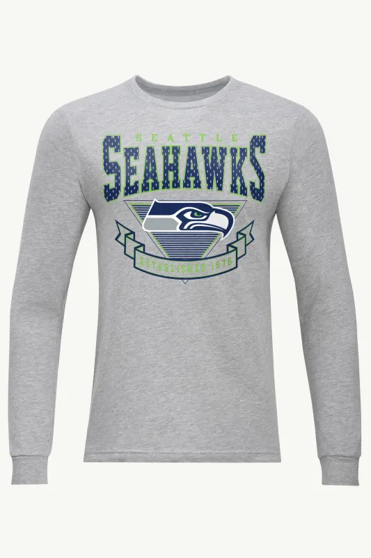 MENS SEATTLE SEAHAWKS 80's INSPIRED LONG SLEEVE T SHIRT sold by Starter