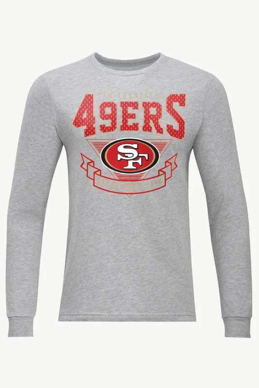 MENS SAN FRANCISCO 49ERS 80's INSPIRED LONG SLEEVE T SHIRT sold by Starter