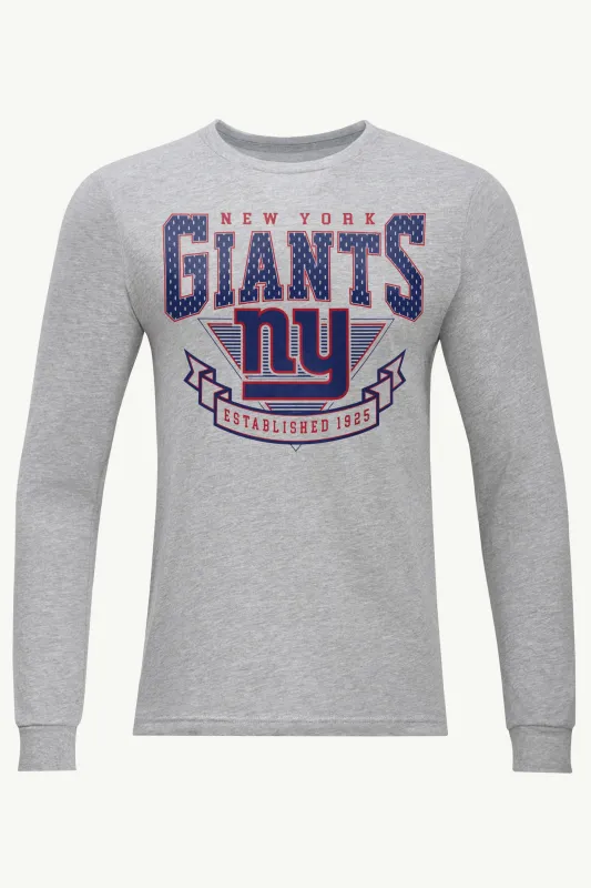 MENS NEW YORK GIANTS 80's INSPIRED LONG SLEEVE T SHIRT sold by Starter