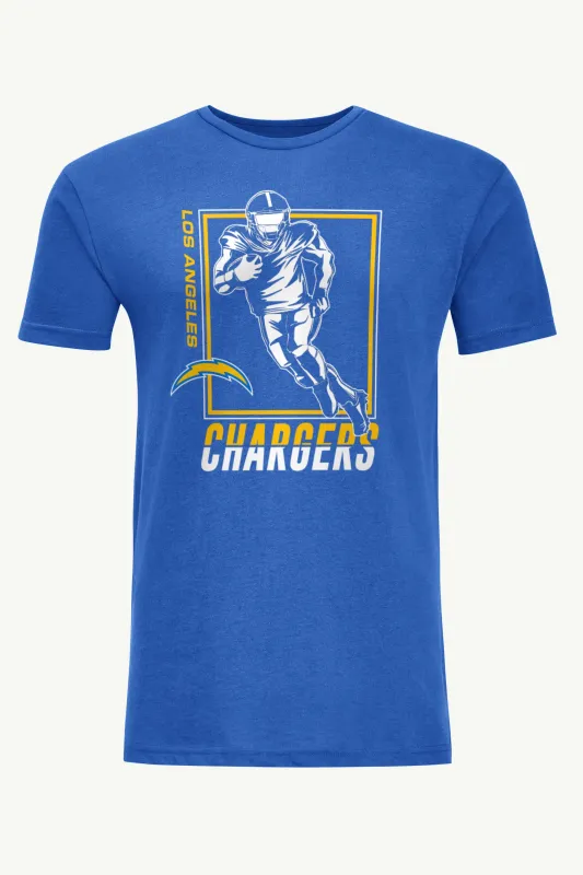 MENS LOS ANGELES CHARGERS PLAYER GRID T SHIRT sold by Starter