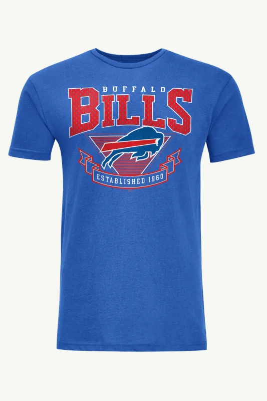 MENS BUFFALO BILLS 80's INSPIRED T SHIRT made by Starter