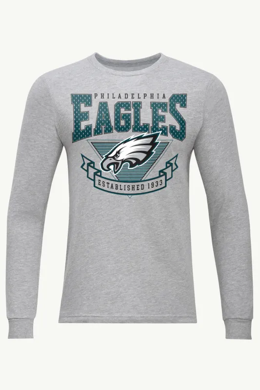 MENS PHILADELPHIA EAGLES 80's INSPIRED LONG SLEEVE T SHIRT sold by Starter