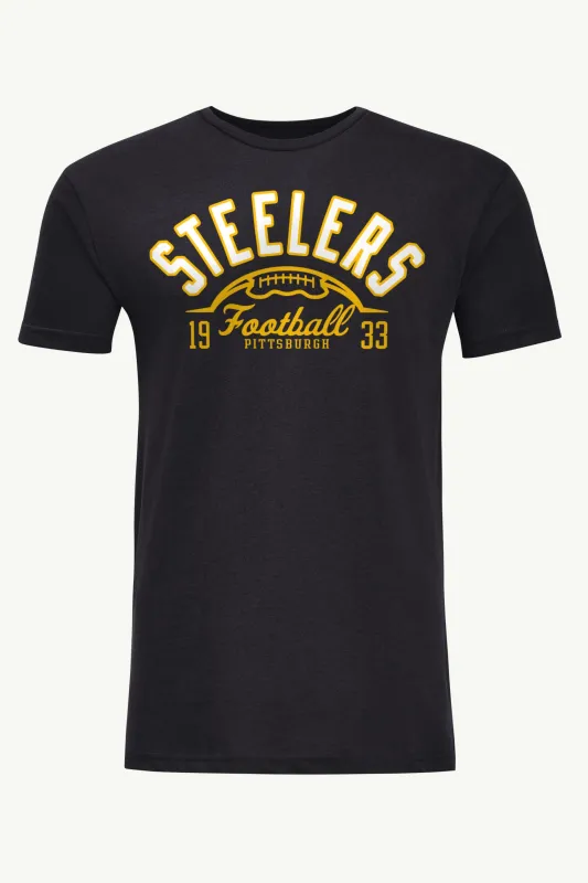 MENS PITTSBURGH STEELERS HALF BALL T SHIRT sold by Starter
