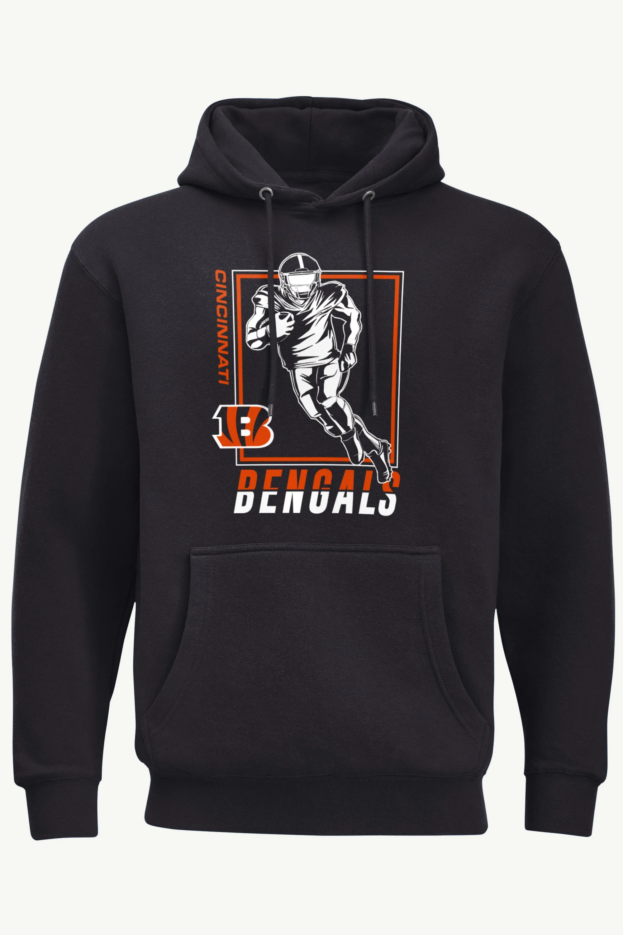 MENS CINCINNATI BENGALS PLAYER GRID HOODIE sold by Starter