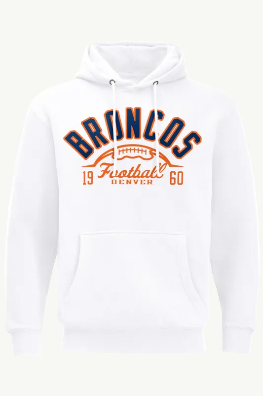 MENS DENVER BRONCOS HALF BALL HOODIE sold by Starter