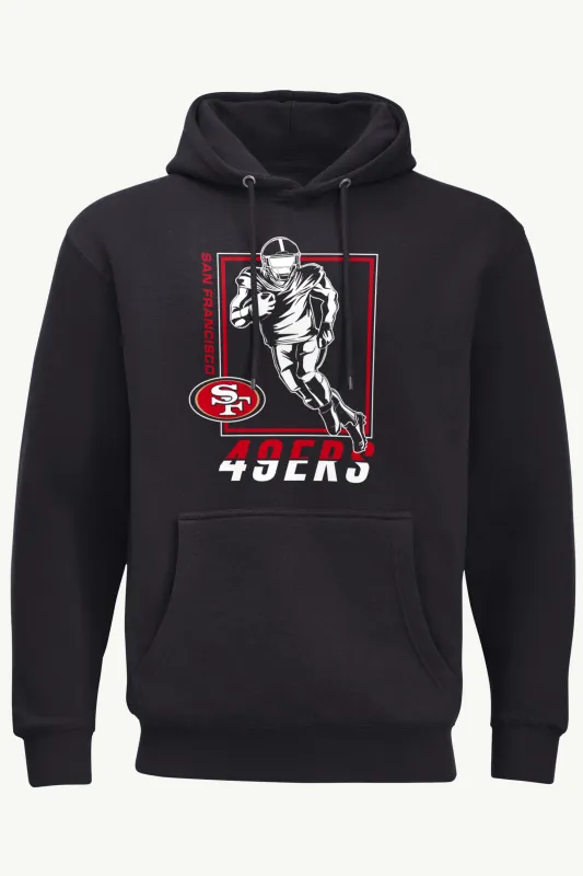 MENS SAN FRANCISCO 49ERs PLAYER GRID HOODIE sold by Starter