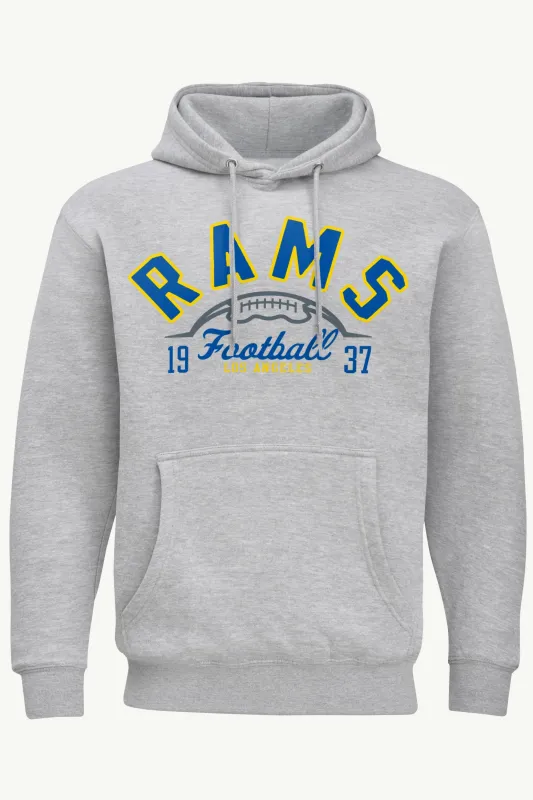 MENS LOS ANGELES RAMS HALF BALL HOODIE sold by Starter