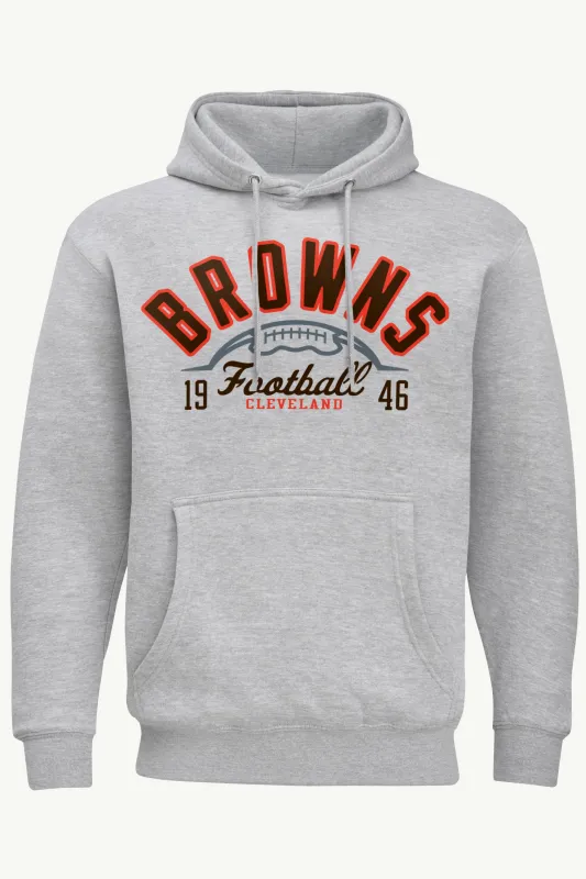 MENS CLEVELAND BROWNS HALF BALL HOODIE sold by Starter
