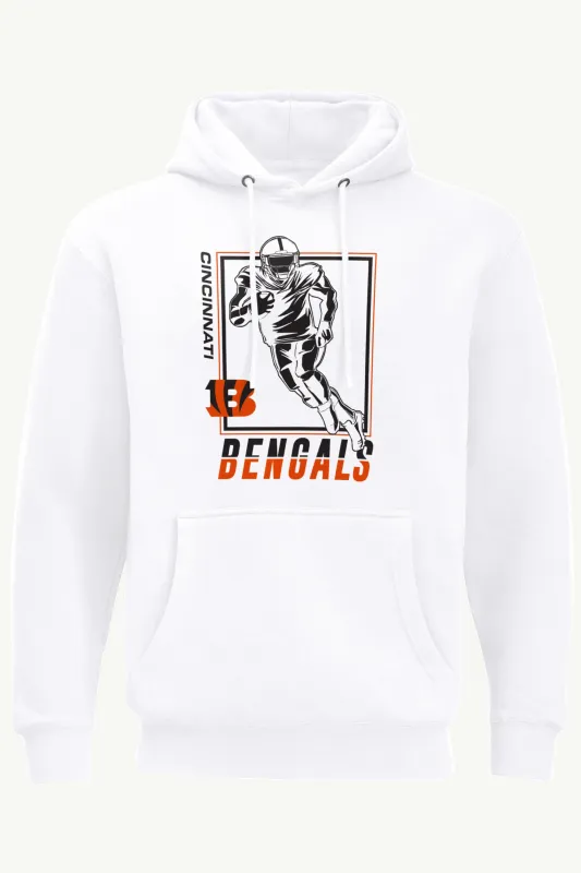 MENS CINCINNATI BENGALS PLAYER GRID HOODIE sold by Starter