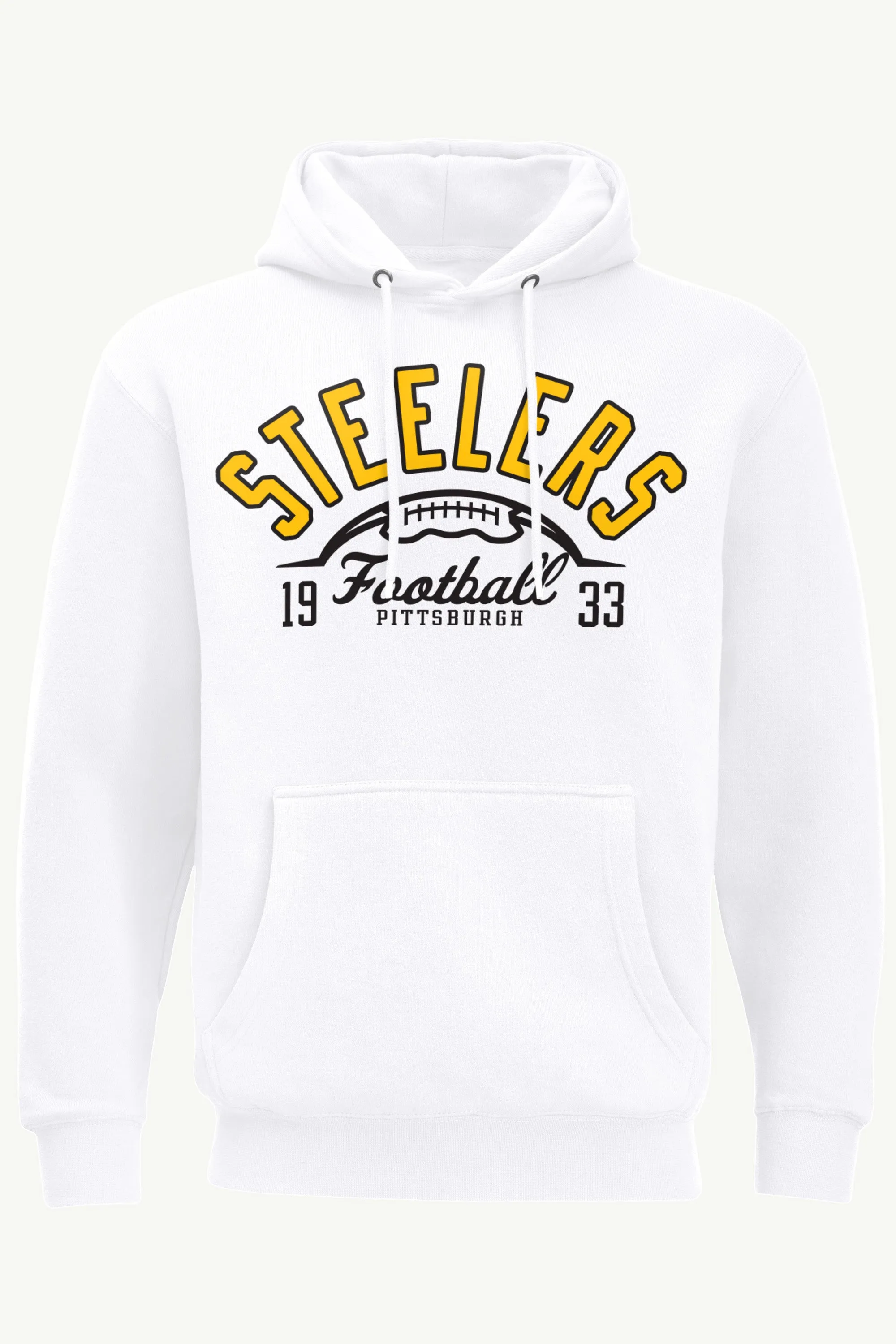 MENS PITTSBURGH STEELERS HALF BALL HOODIE sold by Starter