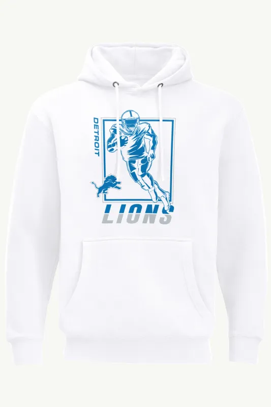 MENS DETROIT LIONS PLAYER GRID HOODIE sold by Starter