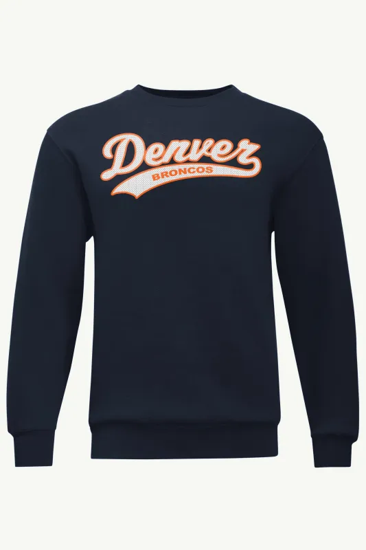 MENS DENVER BRONCOS TAILSWEEP SWEATSHIRT made by Starter