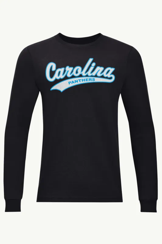 MENS CAROLINA PANTHERS TAILSWEEP LONG SLEEVE T SHIRT sold by Starter
