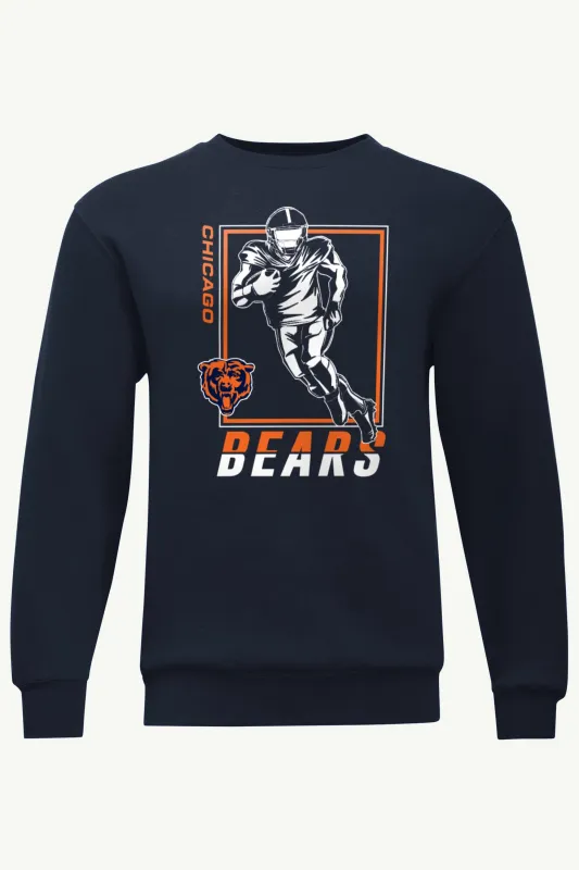 MENS CHICAGO BEARS PLAYER GRID SWEATSHIRT made by Starter