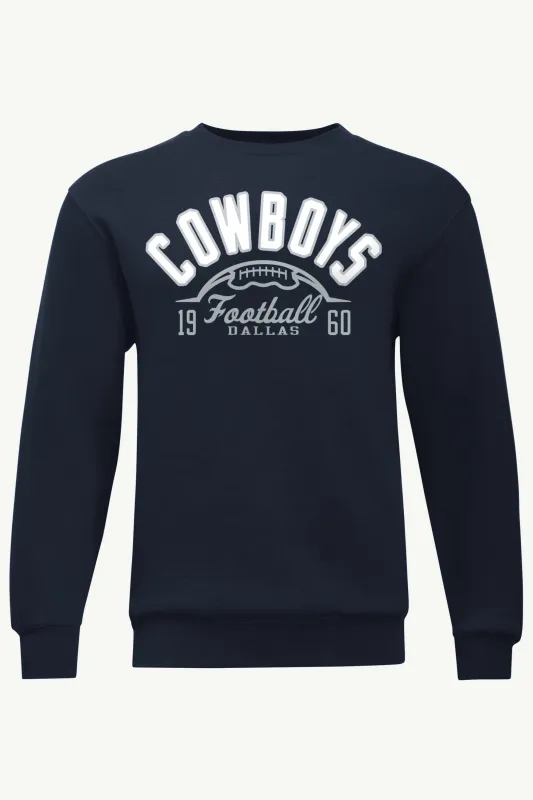 MENS DALLAS COWBOYS HALF BALL SWEATSHIRT sold by Starter