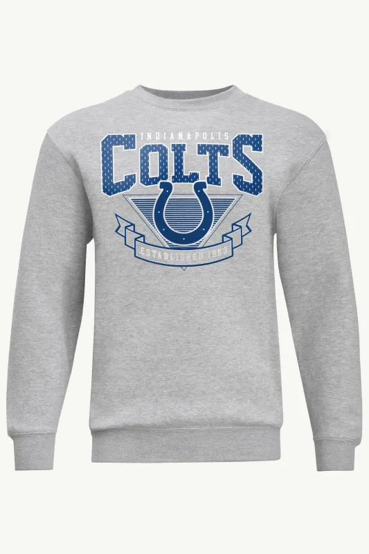 MENS INDIANAPOLIS  COLTS 80's INSPIRED SWEATSHIRT made by Starter