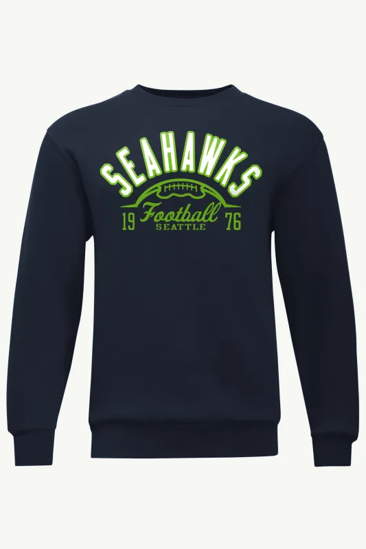 MENS SEATTLE SEAHAWKS HALF BALL SWEATSHIRT sold by Starter