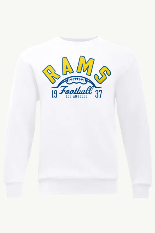 MENS LOS ANGELES RAMS HALF BALL SWEATSHIRT sold by Starter